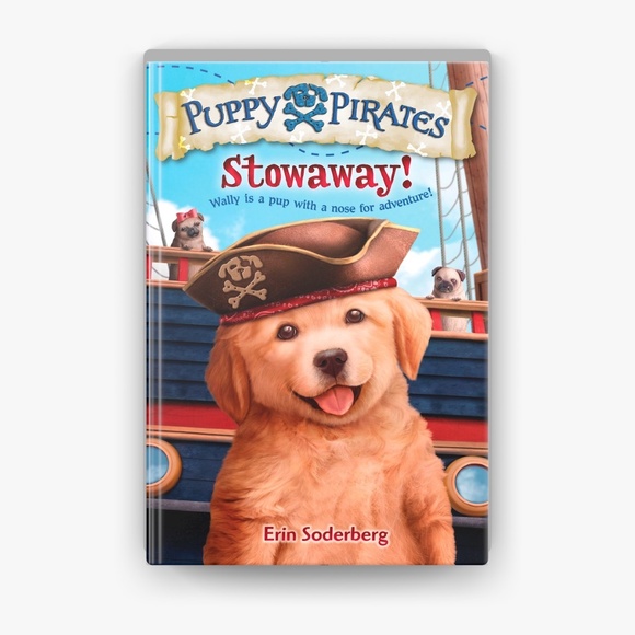 Puppy Pirates Stowaway❕ Erin Soderberg Paperback Chapter Book - Picture 1 of 1